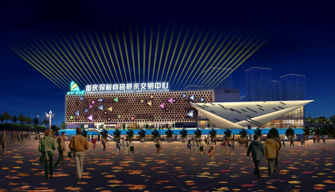 寸灘國際絲路花街建筑光影秀(圖2) 寸灘國際絲路花街建筑光影秀(圖2)