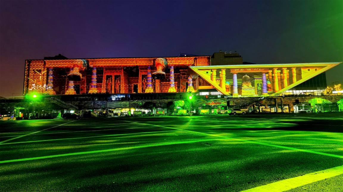 寸灘國際絲路花街建筑光影秀(圖9) 寸灘國際絲路花街建筑光影秀(圖9)