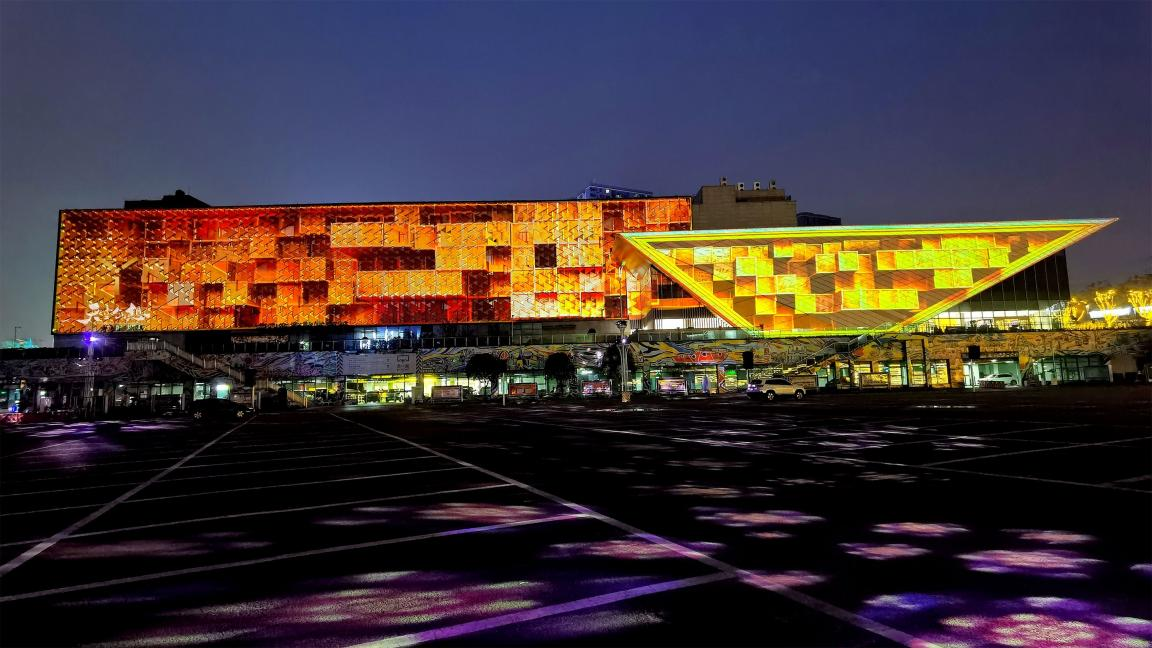 寸灘國際絲路花街建筑光影秀(圖5) 寸灘國際絲路花街建筑光影秀(圖5)