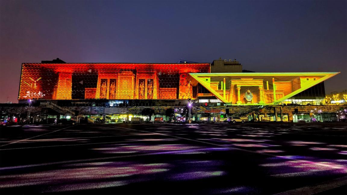 寸灘國際絲路花街建筑光影秀(圖11) 寸灘國際絲路花街建筑光影秀(圖11)