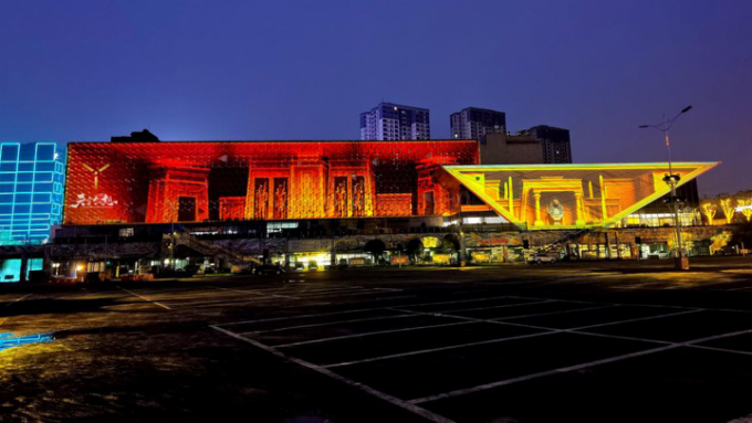 寸灘國際絲路花街建筑光影秀(圖17) 寸灘國際絲路花街建筑光影秀(圖17)