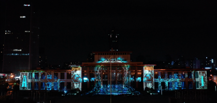 天空創(chuàng)想用科技點(diǎn)亮城市！杭州武林廣場(chǎng)3DMAPPING秀震撼上演！(圖12)