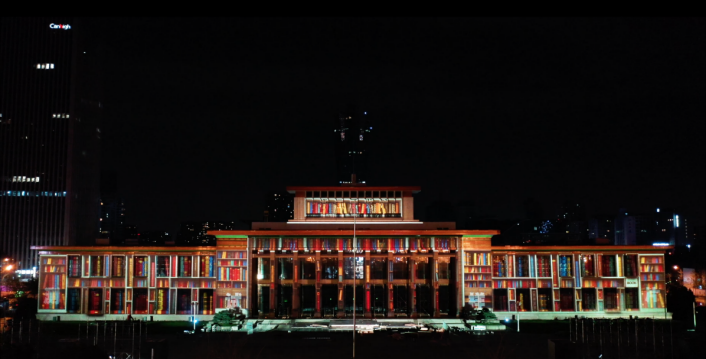 天空創(chuàng)想用科技點(diǎn)亮城市！杭州武林廣場(chǎng)3DMAPPING秀震撼上演！(圖21)