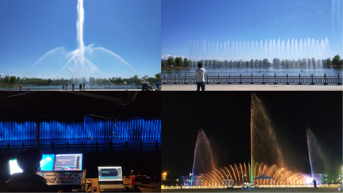 新疆可克達拉朱雀湖水秀(圖4)